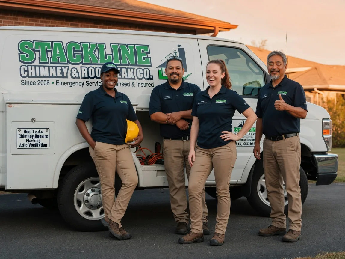 Chimney flashing repair company in Coleman, TX